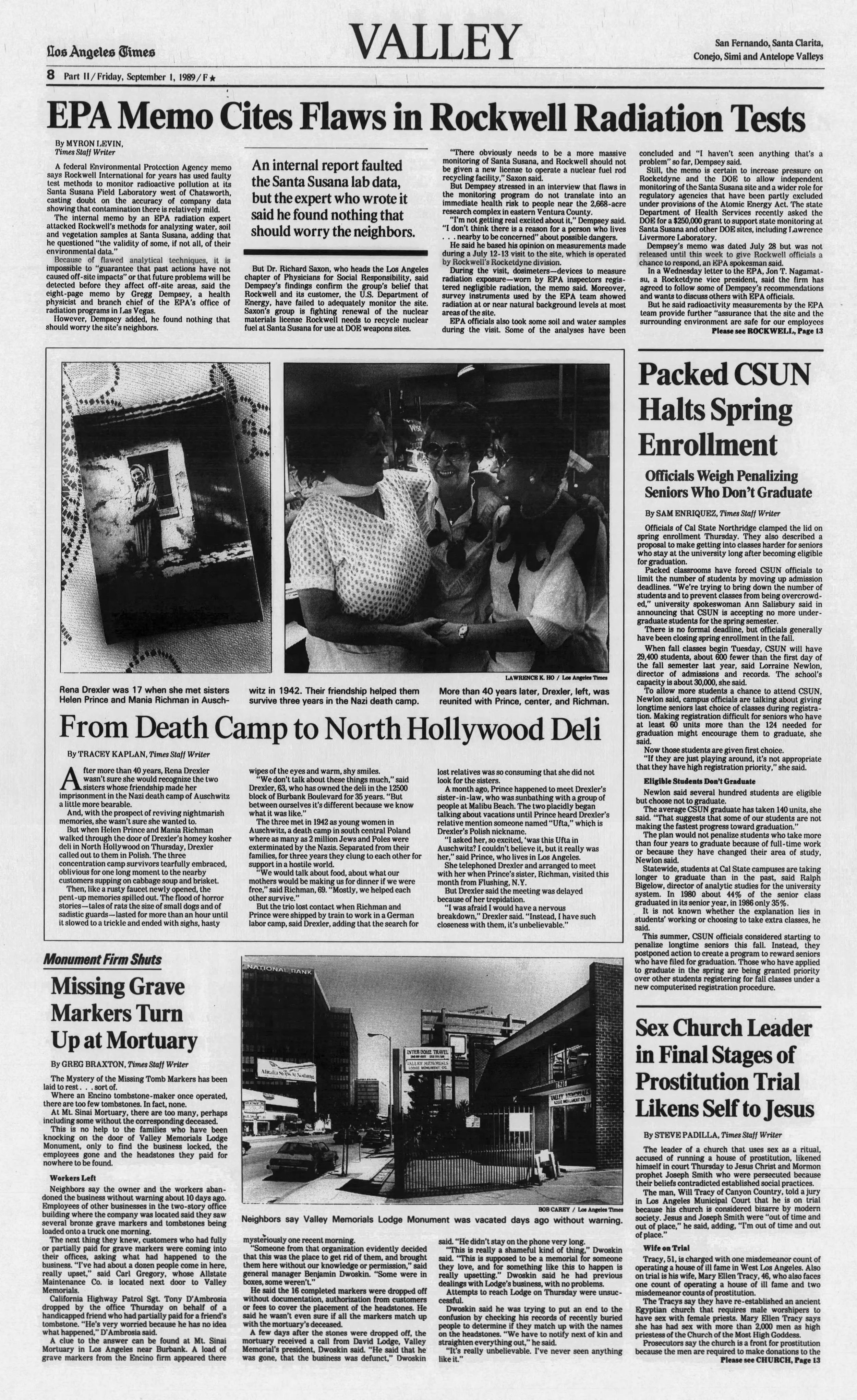 EPA Cites Flaws in Rockwell Radiation Tests