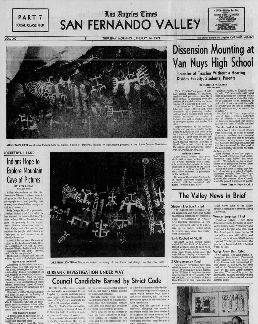 Indians hope to explore mountain cave of pictures