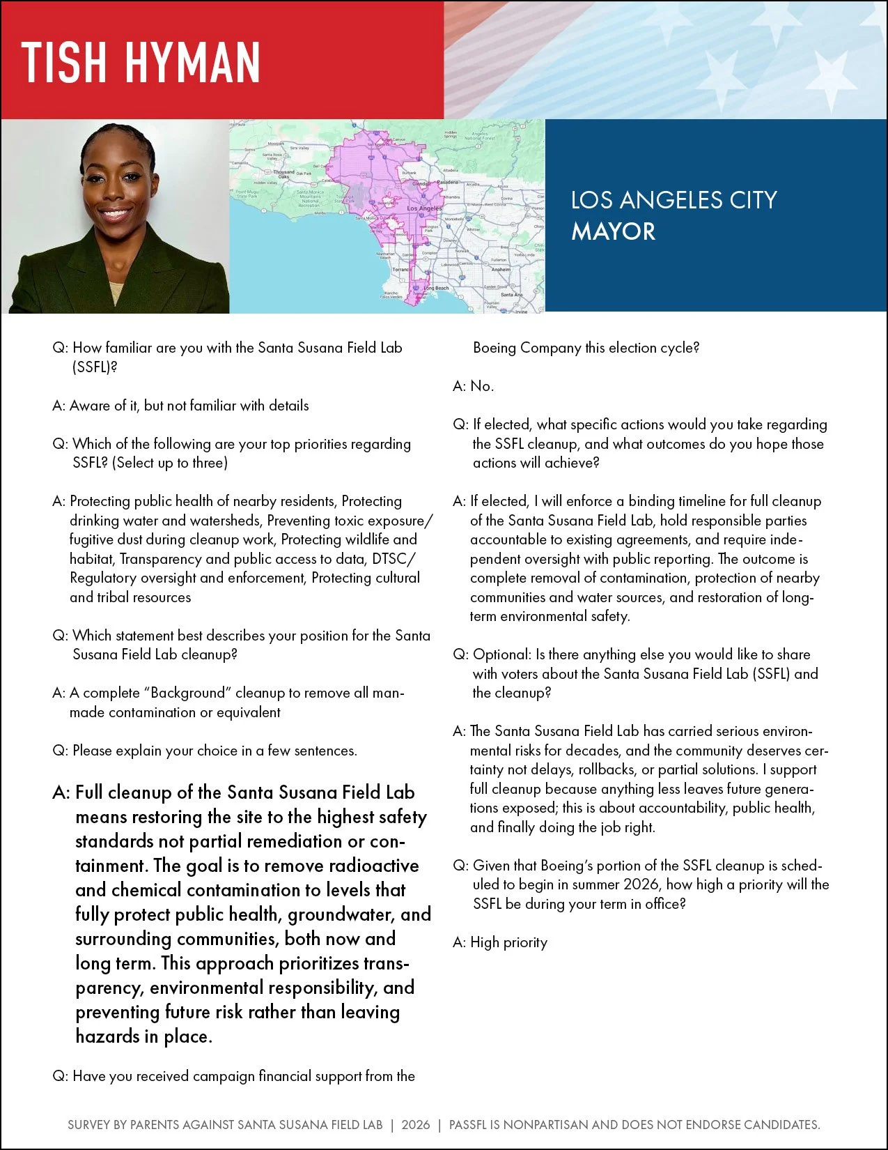 tish hyman ssfl survey