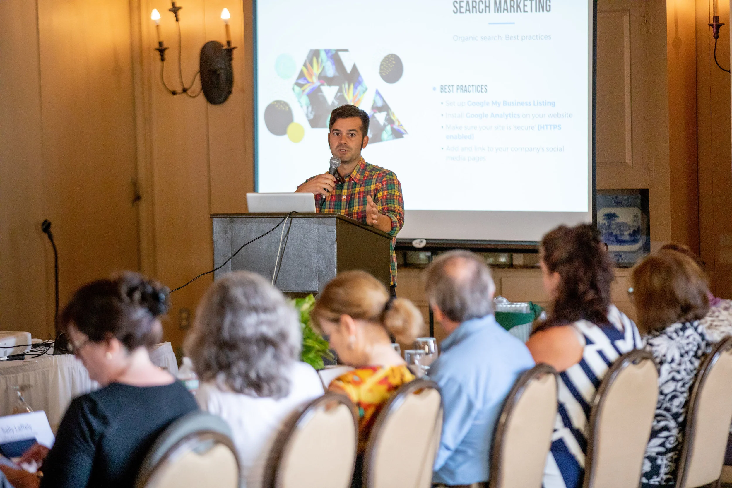 Managing Partner Adam Stewart discussed Search Engine Marketing (SEM) strategies at the Realty Guild’s Annual Summit.