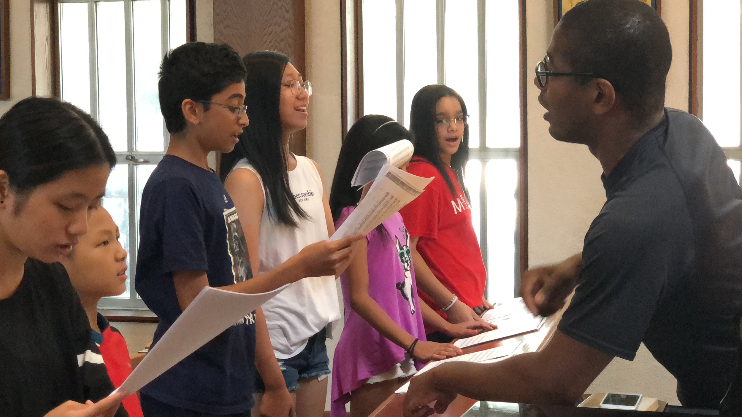 frank and singing students.JPG