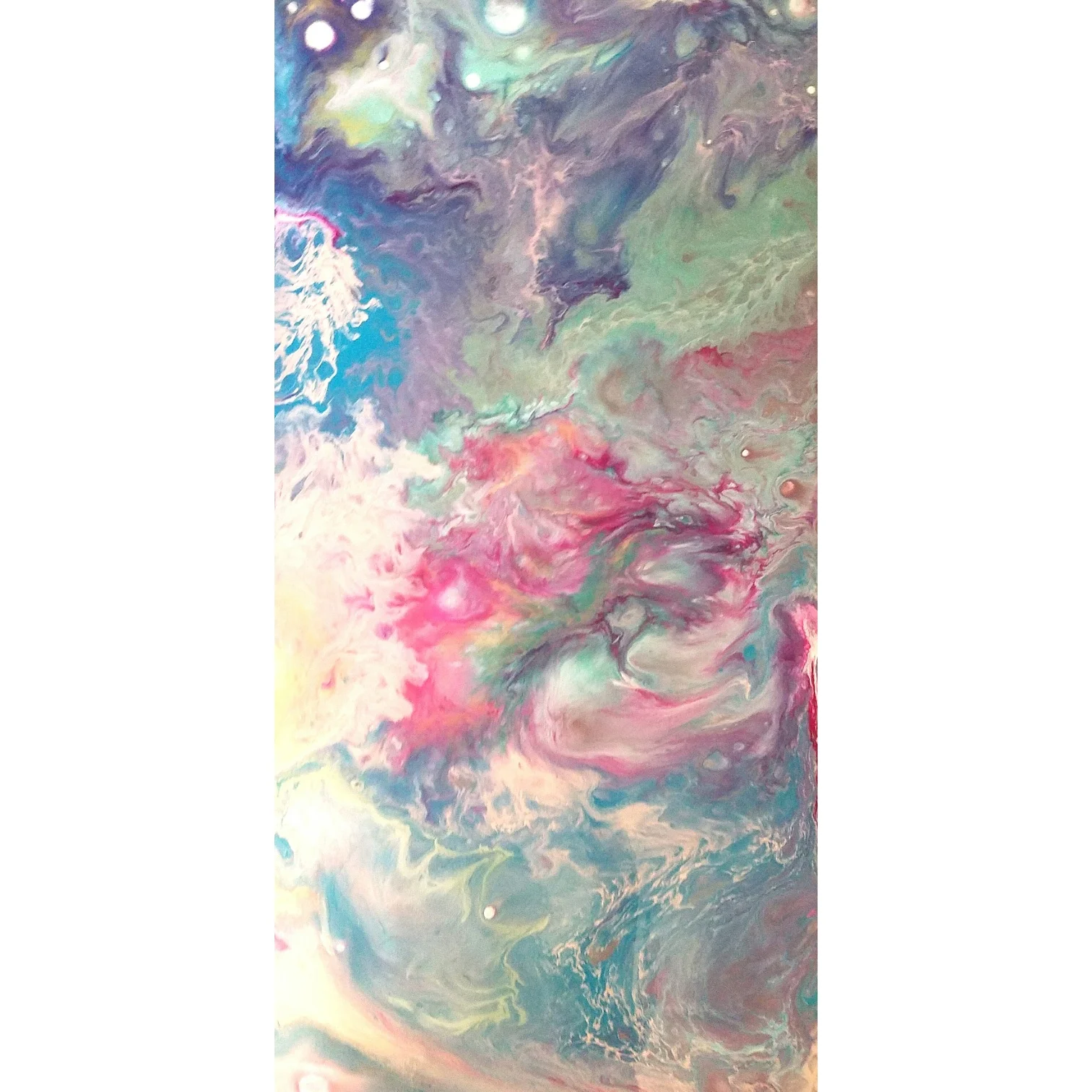 Unicorn Magic Aqua Magenta Soft pink and Turqoise All colors with healing spiritual properties Maybe thats why we associate the combination of these to be "unicorn colors" Soft pink's color meaning I love. Which is unconditional love. 