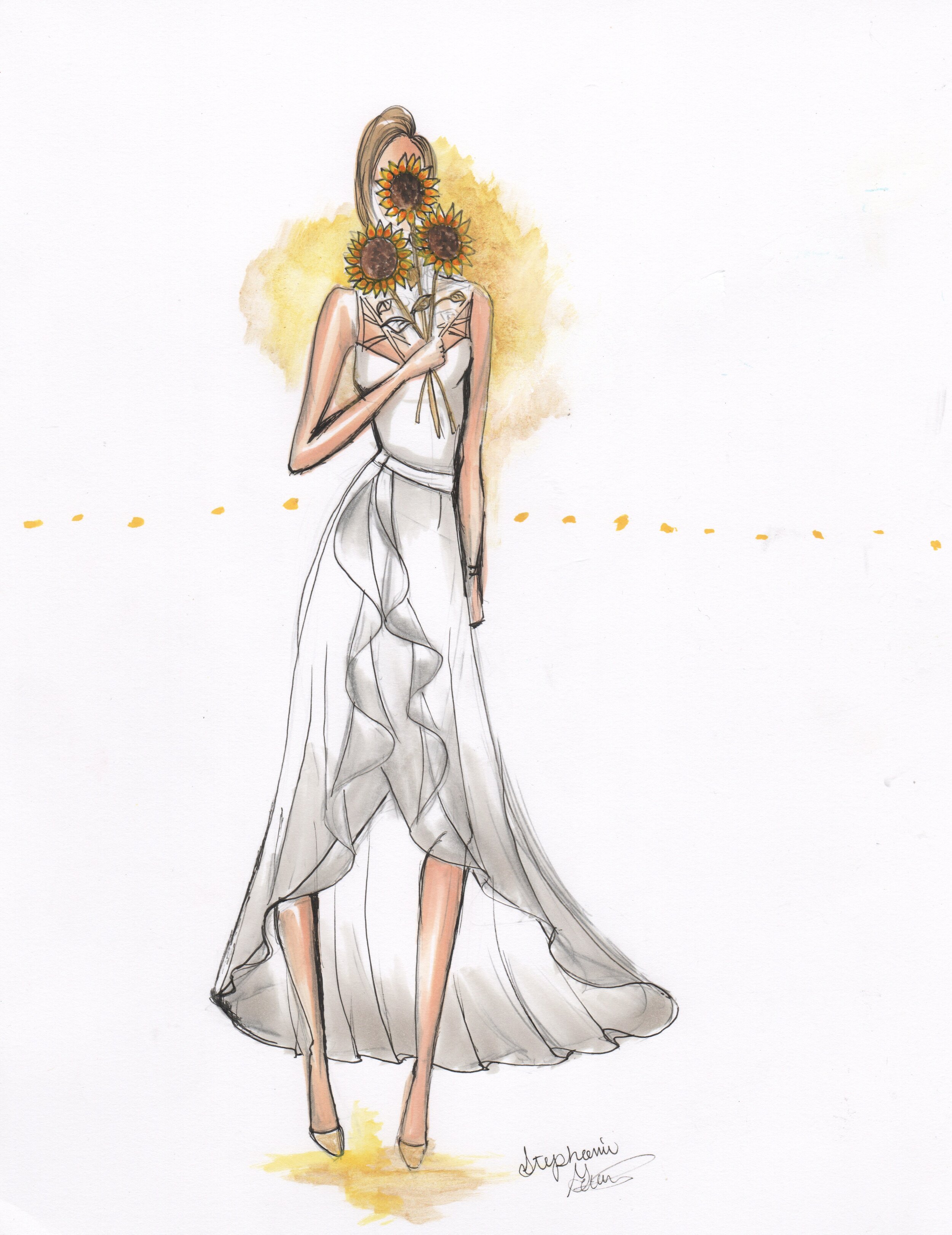Online Course Fashion Sketch Illustration (Carol Gomide)