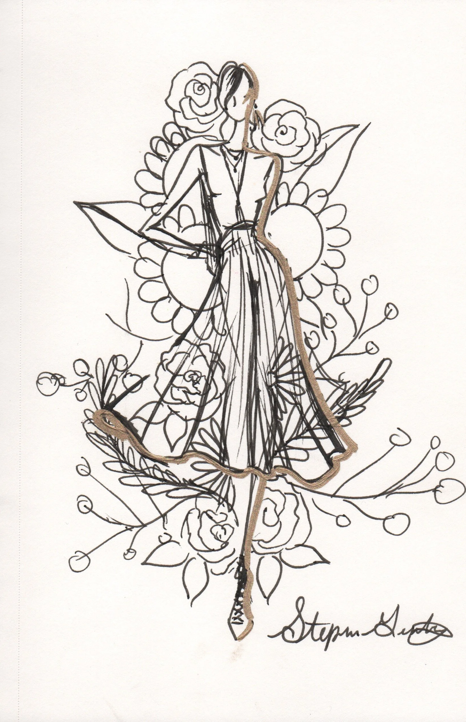 Conceptual Fashion Illustration =