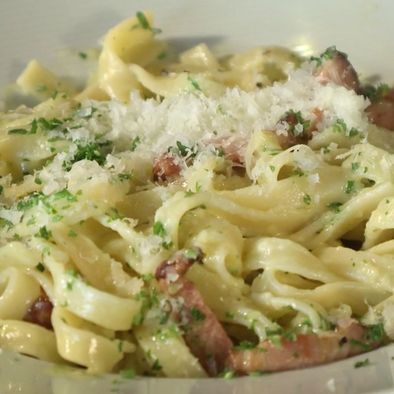 Fettuccine Carbonara