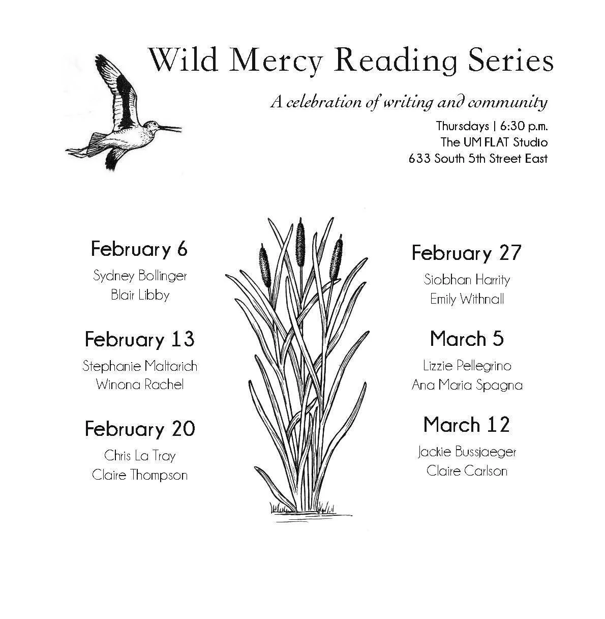 Wild Mercy Reading Series