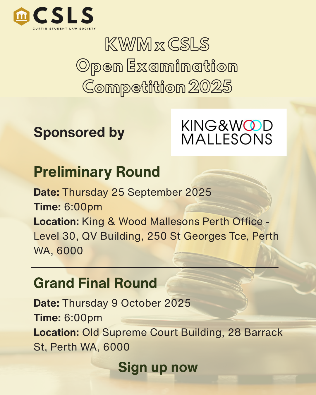 KWM x CSLS Open Witness Examination Competition 2025