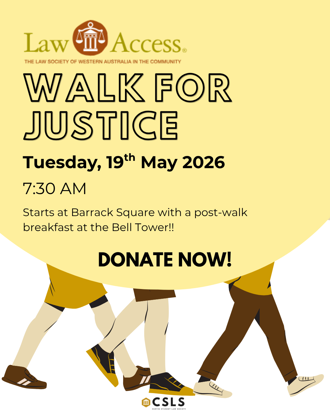 Walk for Justice - Law Access X CSLS