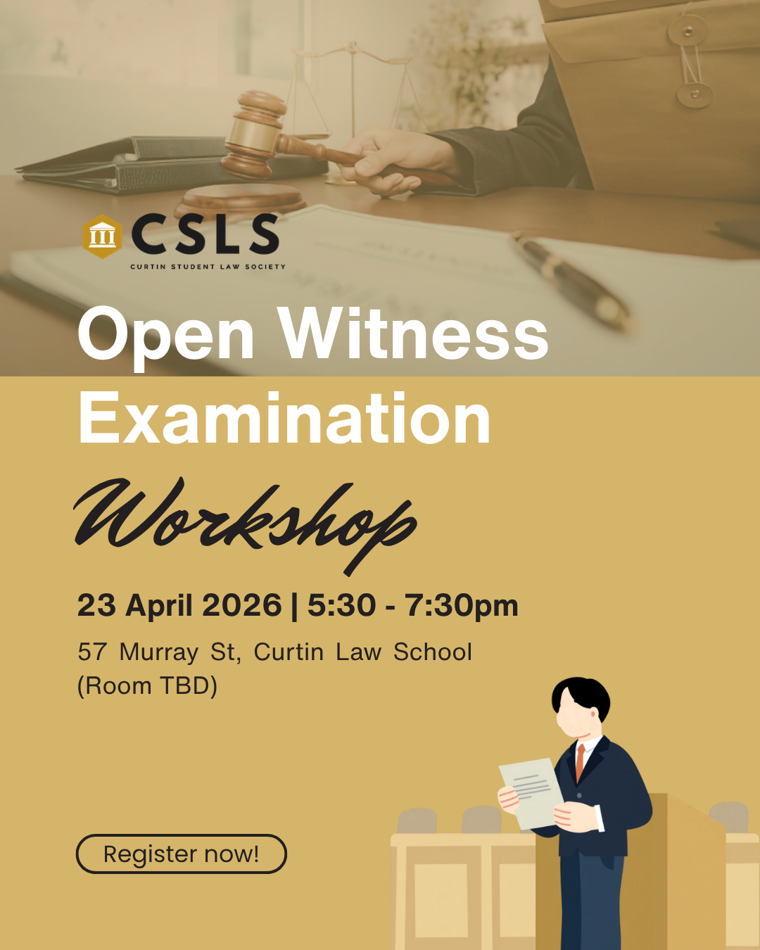 Open Witness Examination Workshop