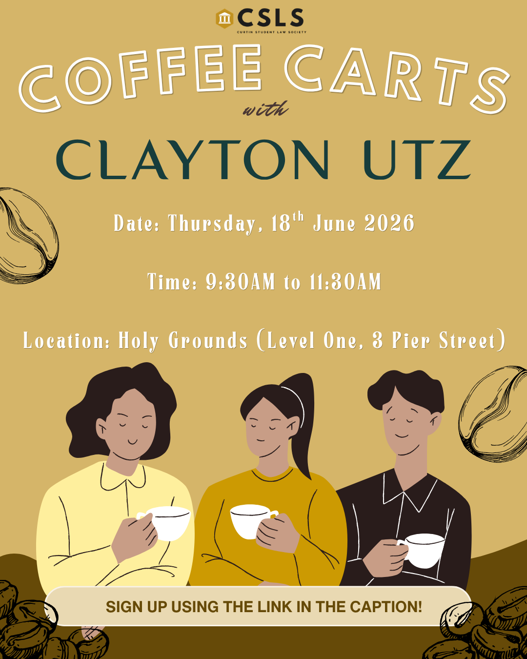 Clayton Utz Coffee Carts
