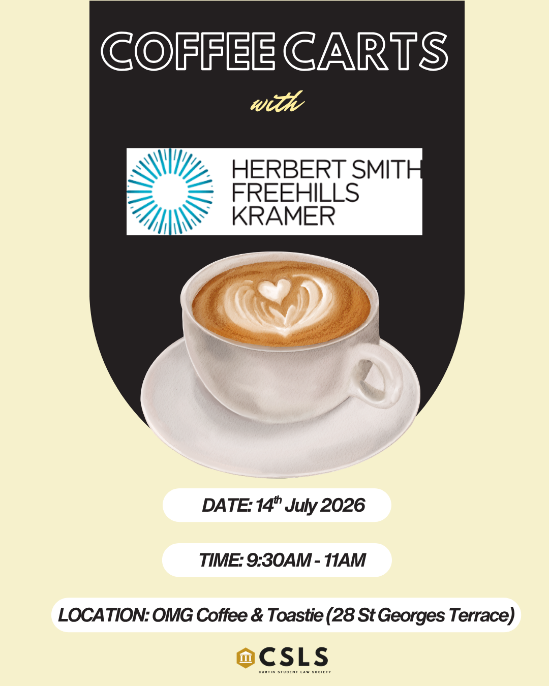 Coffee Carts with HSFK x CSLS