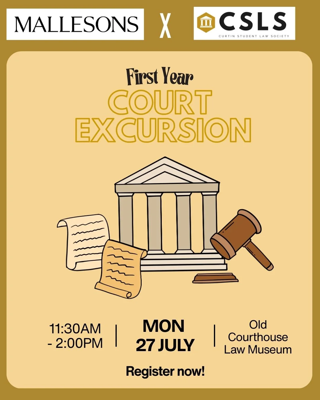 CSLS x Mallesons First Year Court Excursion