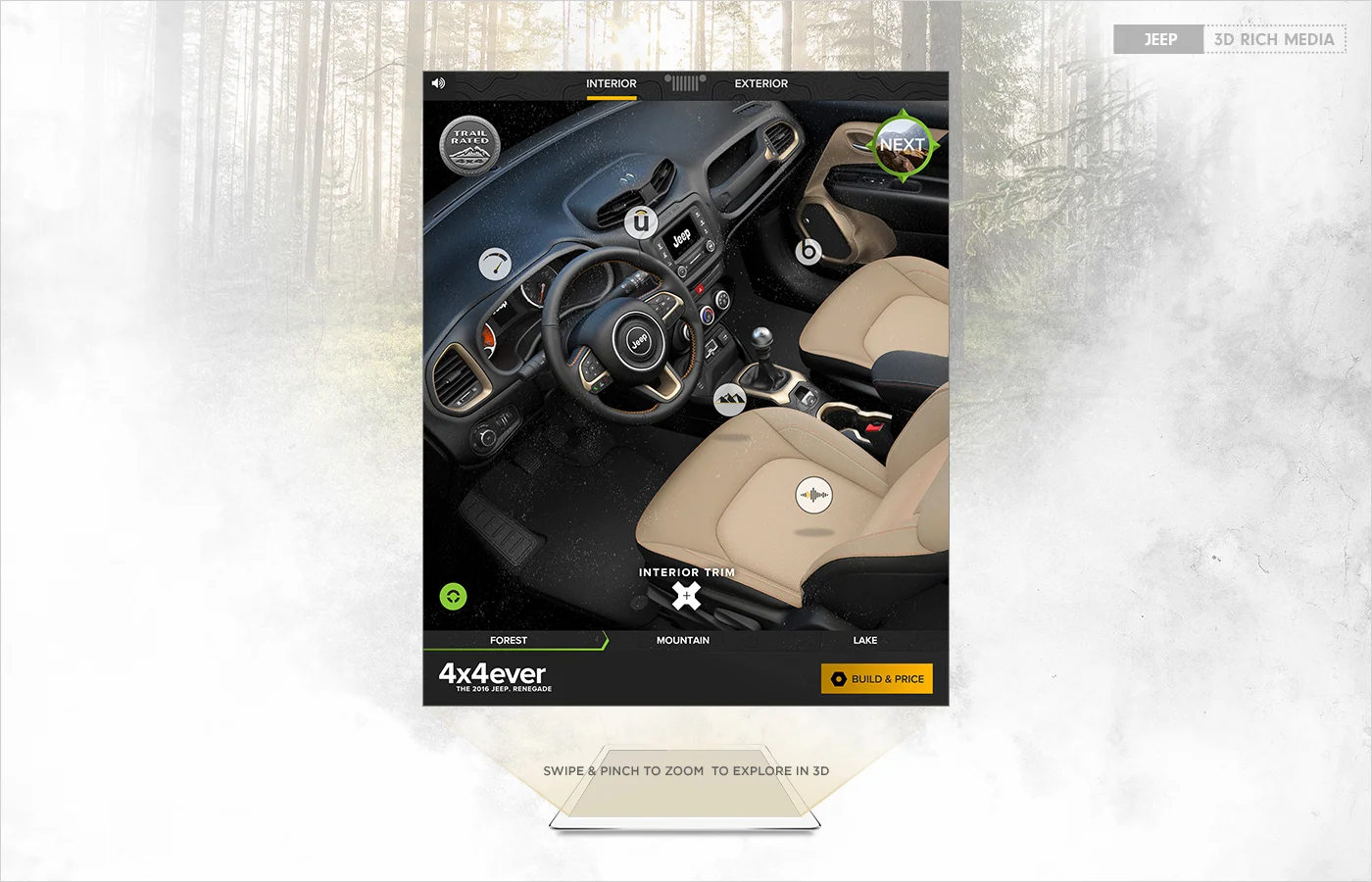 2X MORE ENGAGEMENT THAN STANDARD 2D RICH MEDIA