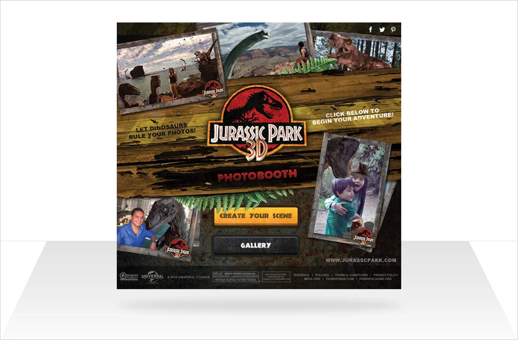 Scene Builder App With Social Media Integration