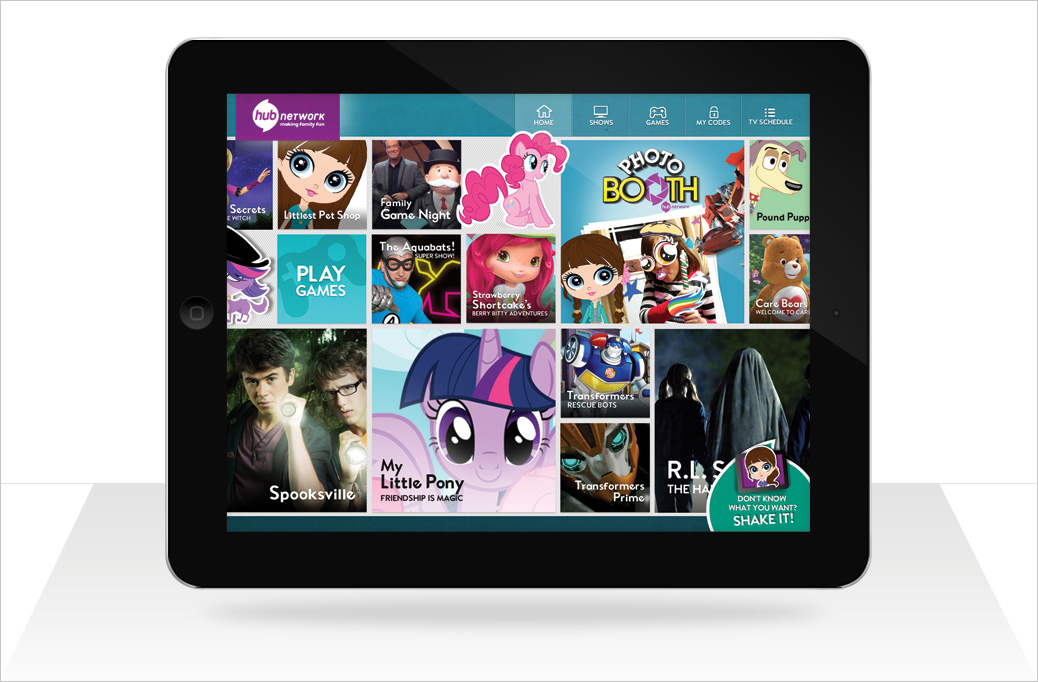 Have a blast with your favorite Hub Network Shows and Characters in amazingly awesome new ways!