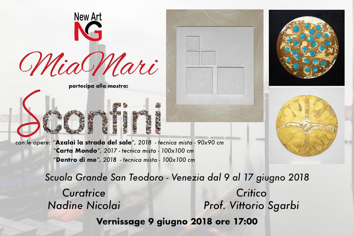 Mostra d'arte contemporanea “SCONFINI”