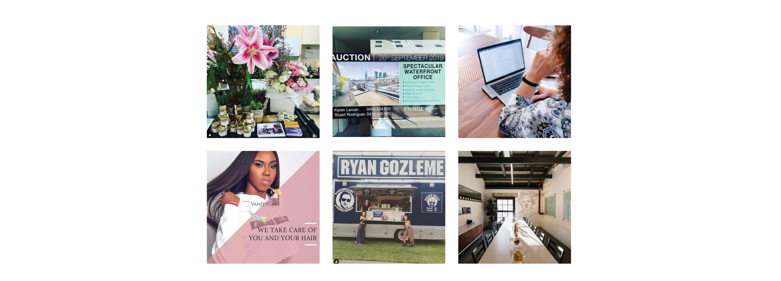 Crowd-sourced images show how locals engage with the local economy.