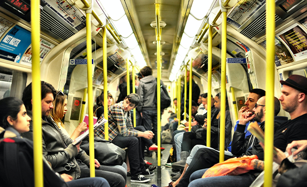 Busy subway trains may become a fraction of what they once were, with flexible work arrangements becoming permanent for many businesses globally.