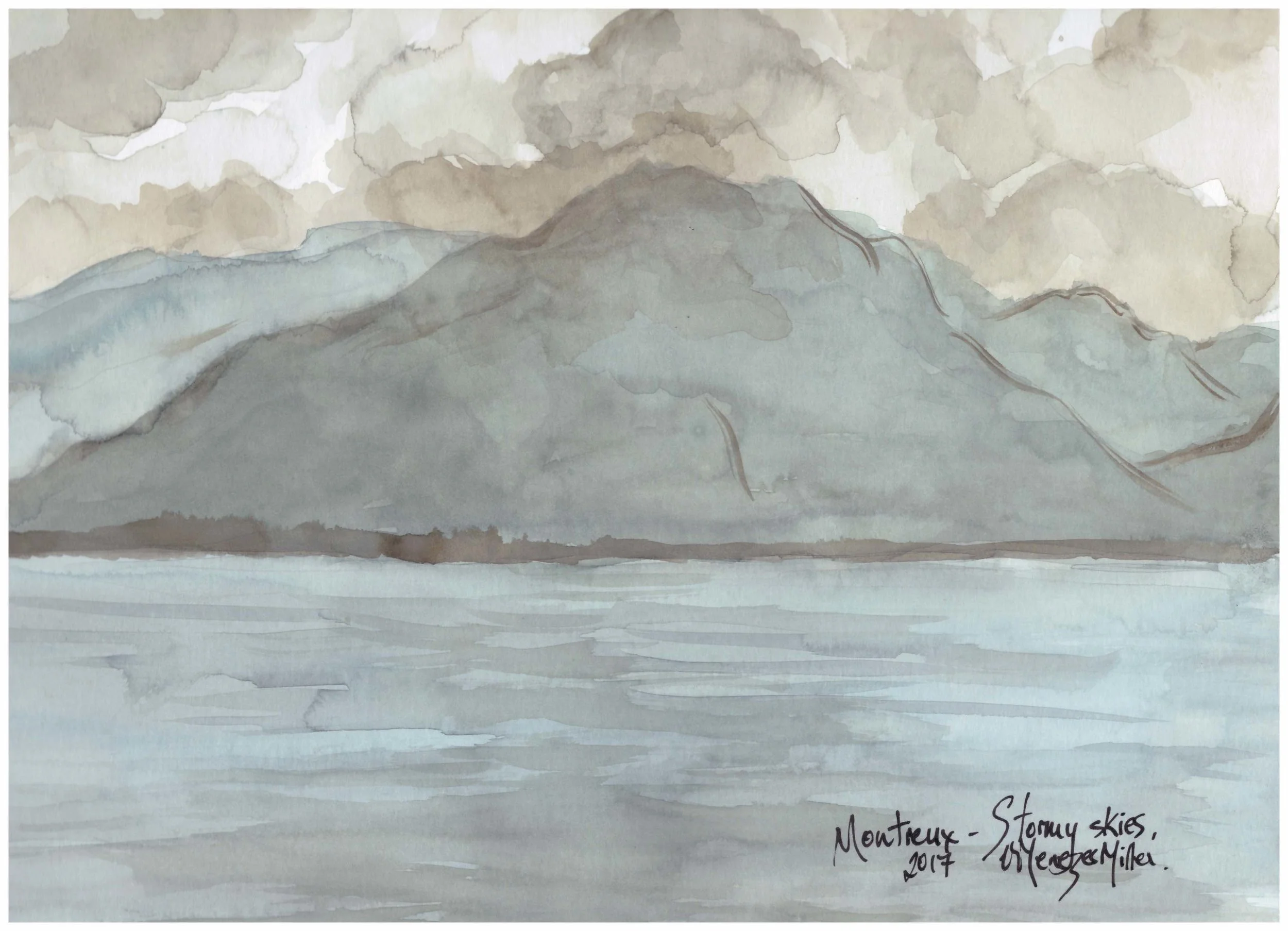 Montreux - Stormy skies