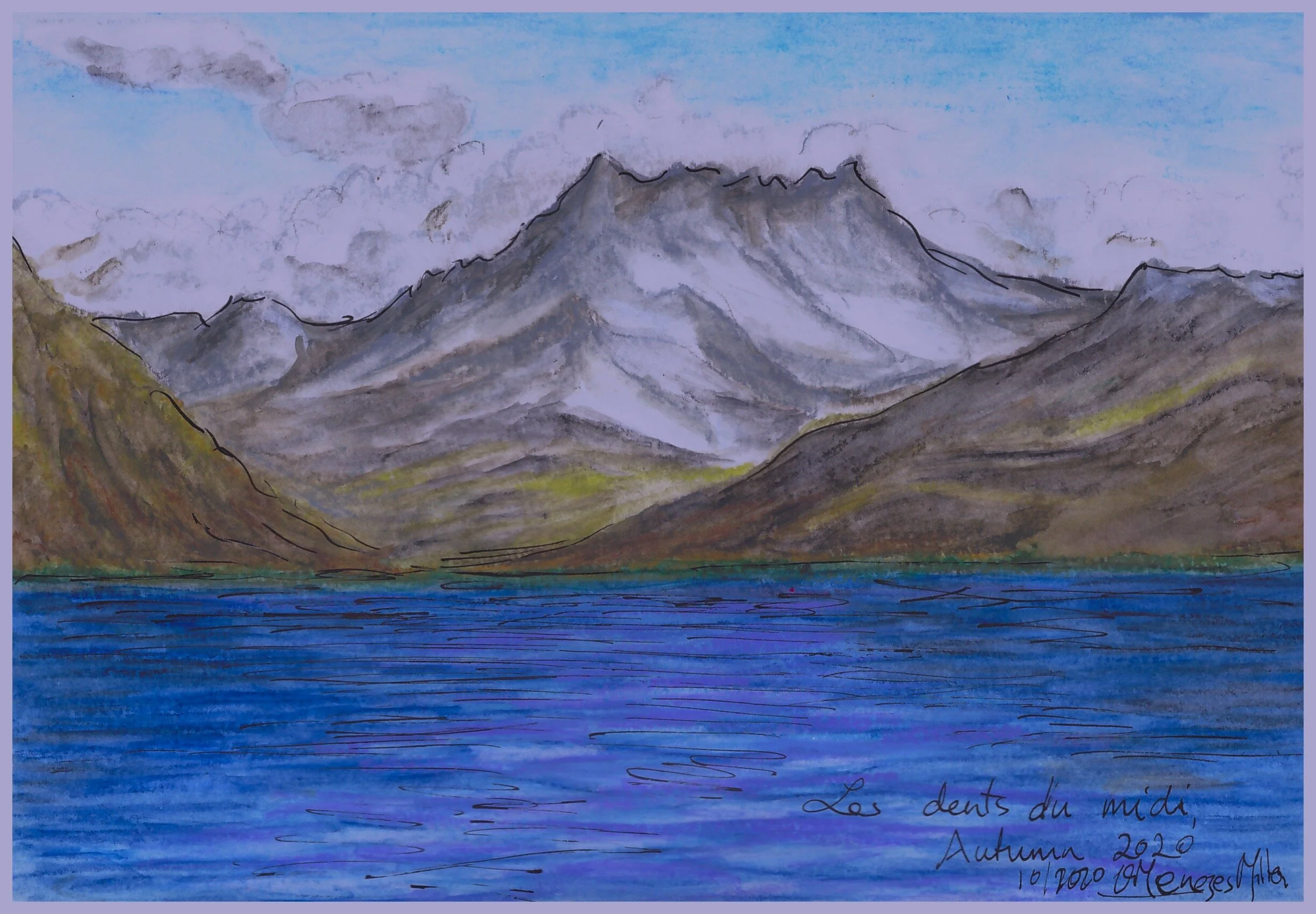 Les Dents de Midi, Summer 2020