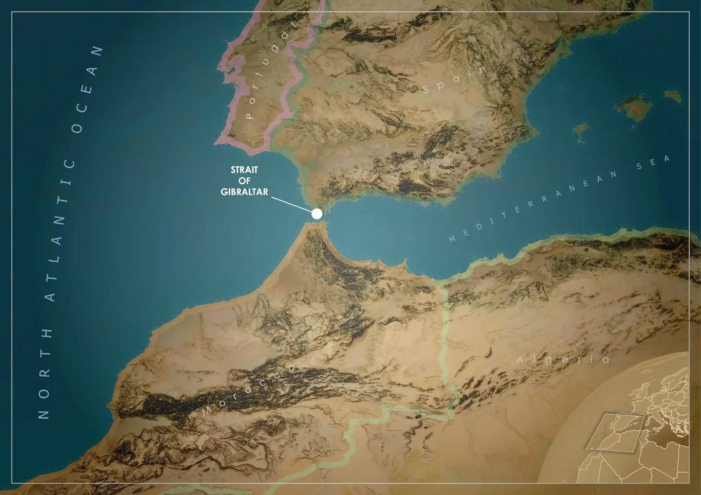 There&rsquo;s a lot that goes into a map like this, even if it doesn&rsquo;t look like it at first glance. This timelapse captures the full process of building a terrain-rich map of the Strait of Gibraltar in ArcGIS Pro, from raw elevation data throu
