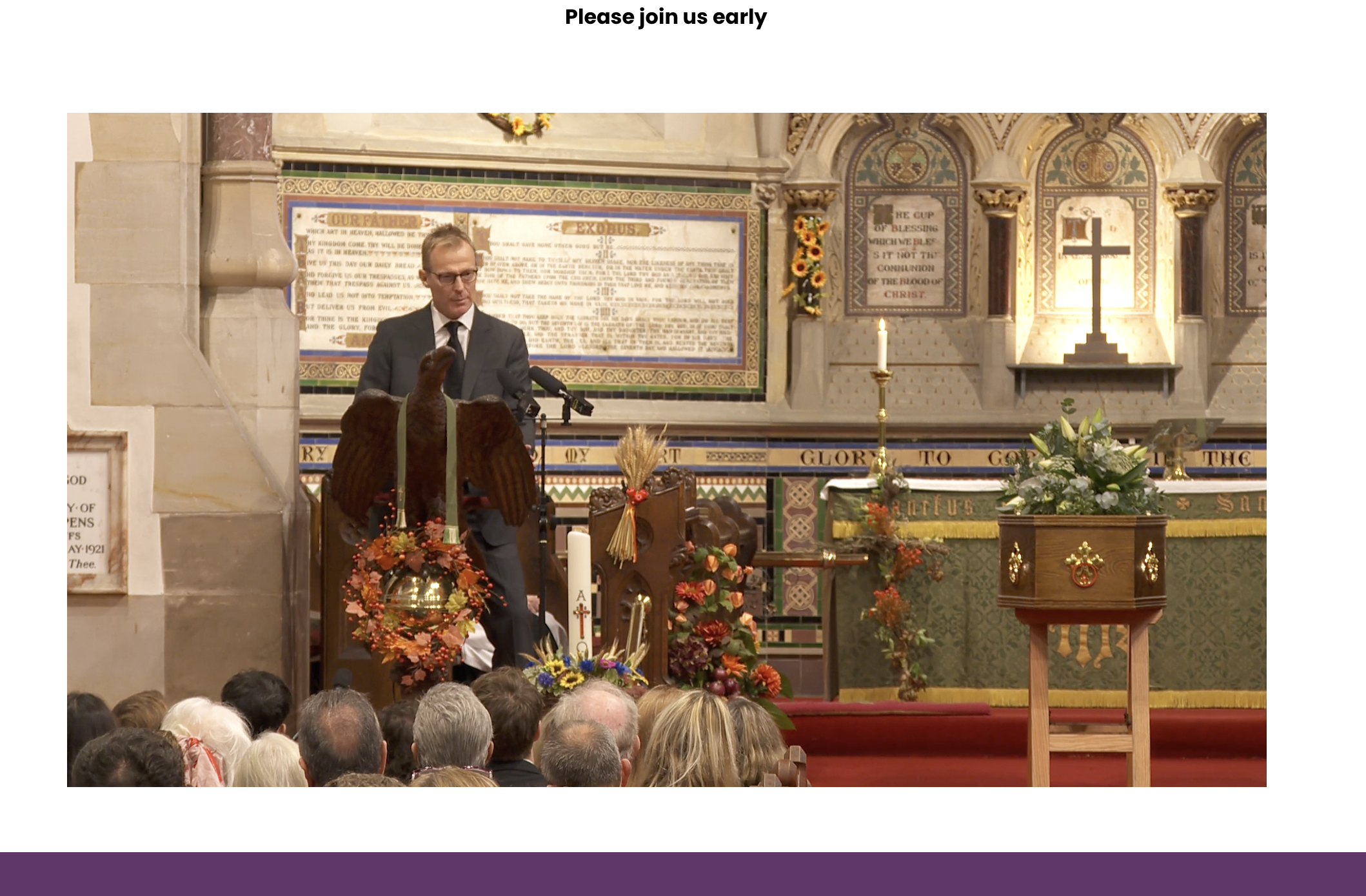 funeral streaming Tunbridge wells