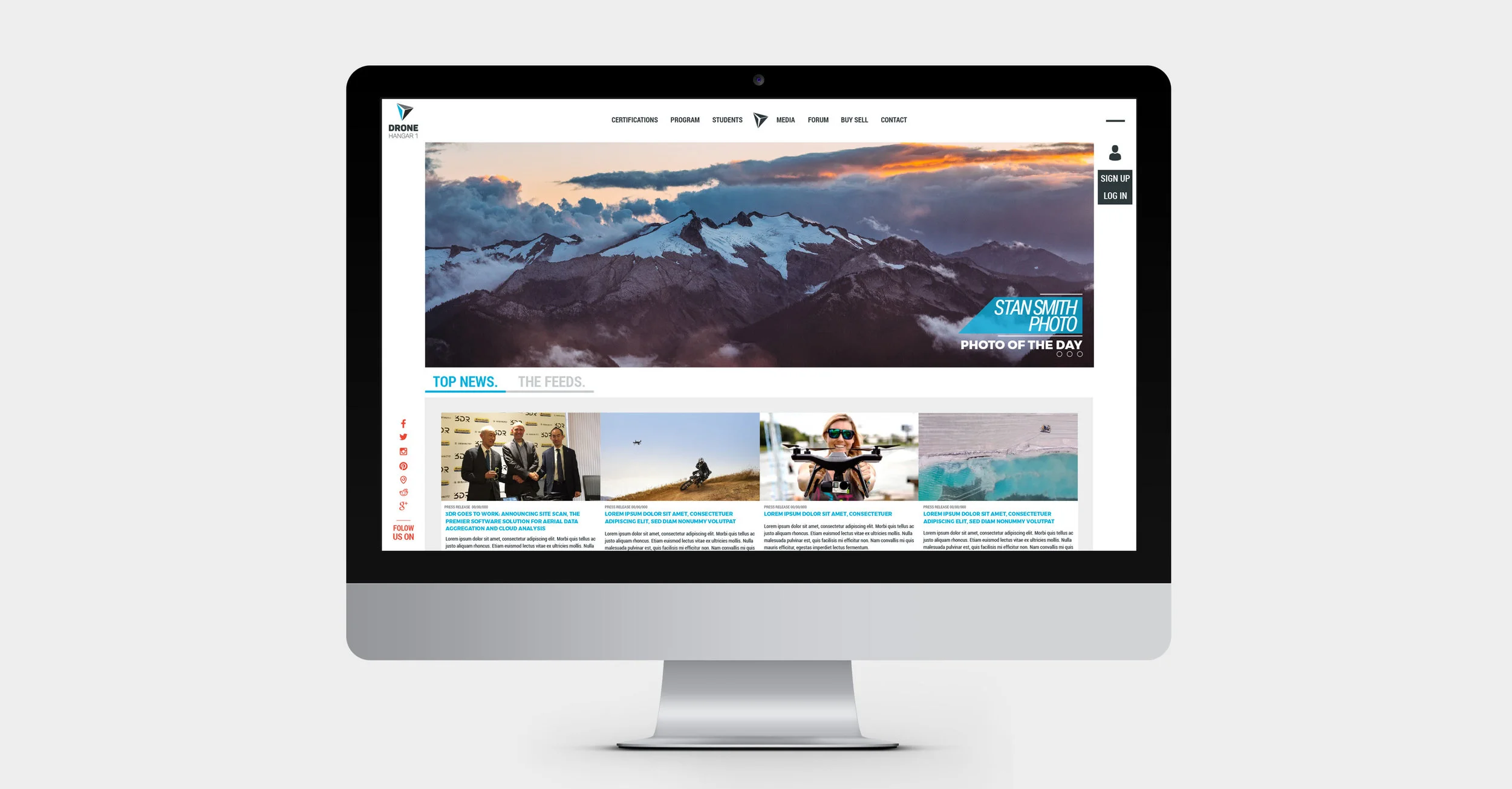 Dronehangar1 Website Savina Deianova Creative Services dronehangar1 website savina deianova