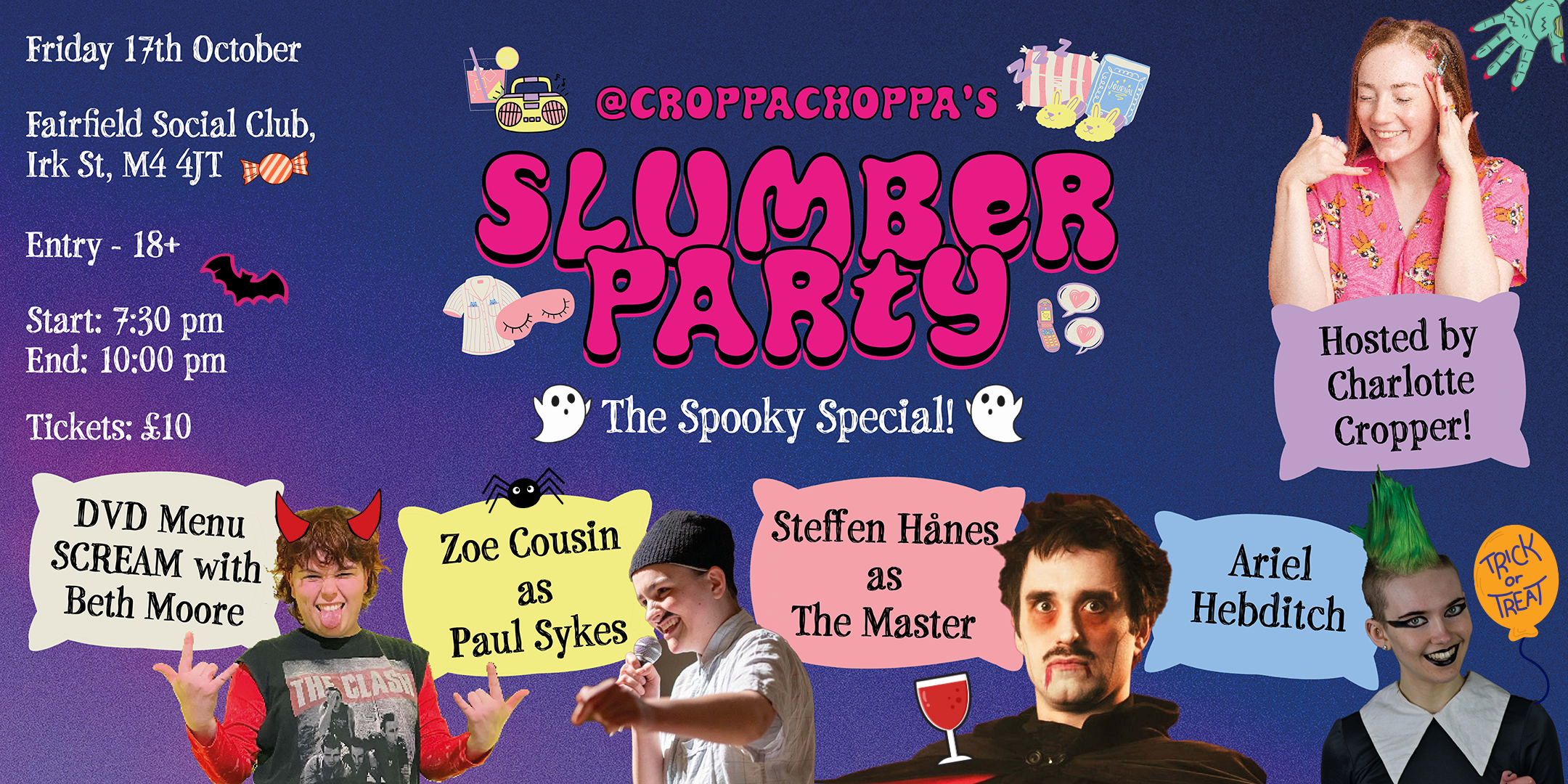CroppaChoppa's Slumber Party: The Spooky Special
