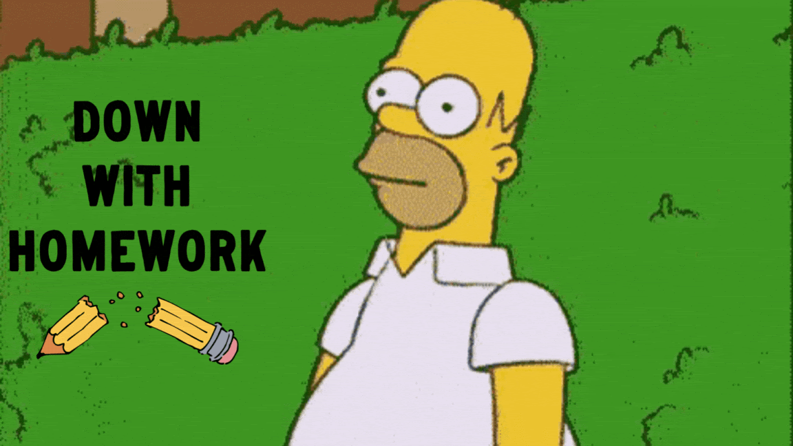 A Lovely Time | Down With Homework: The Simpsons Pub Quiz