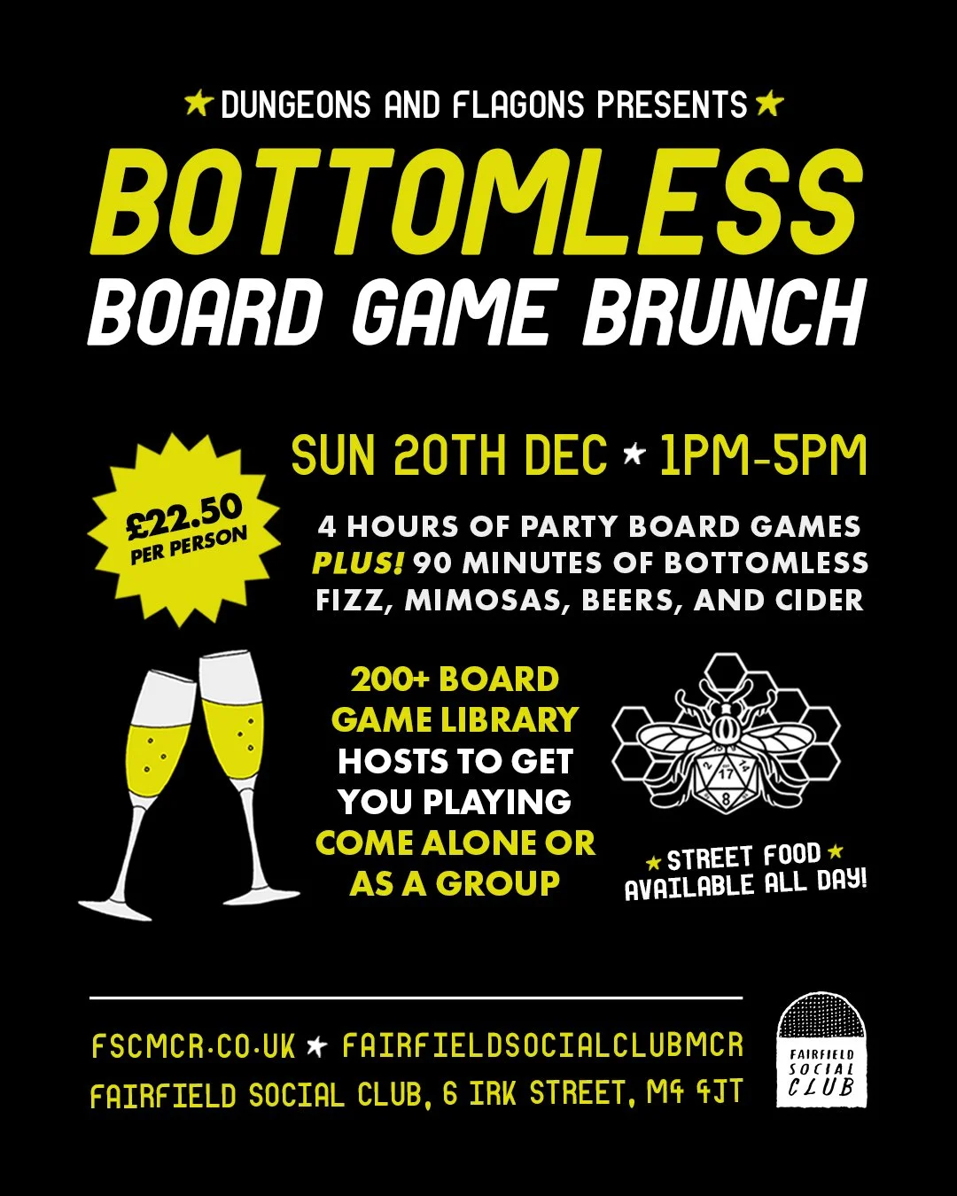 Christmas Bottomless Board Game Brunch
