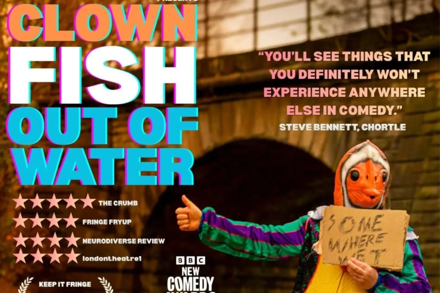 Stephen Catling: Clown Fish Out Of Water