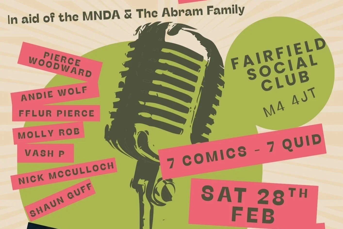 Stand Up To MND - 7 Comics, 7 Minutes