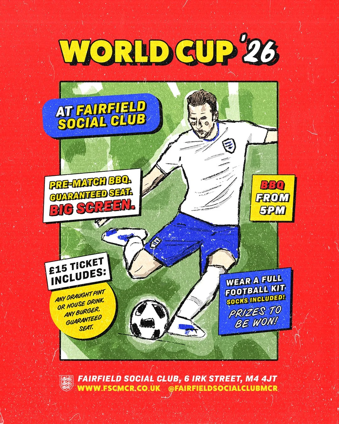 Word Cup 26' at FSC: England v Croatia