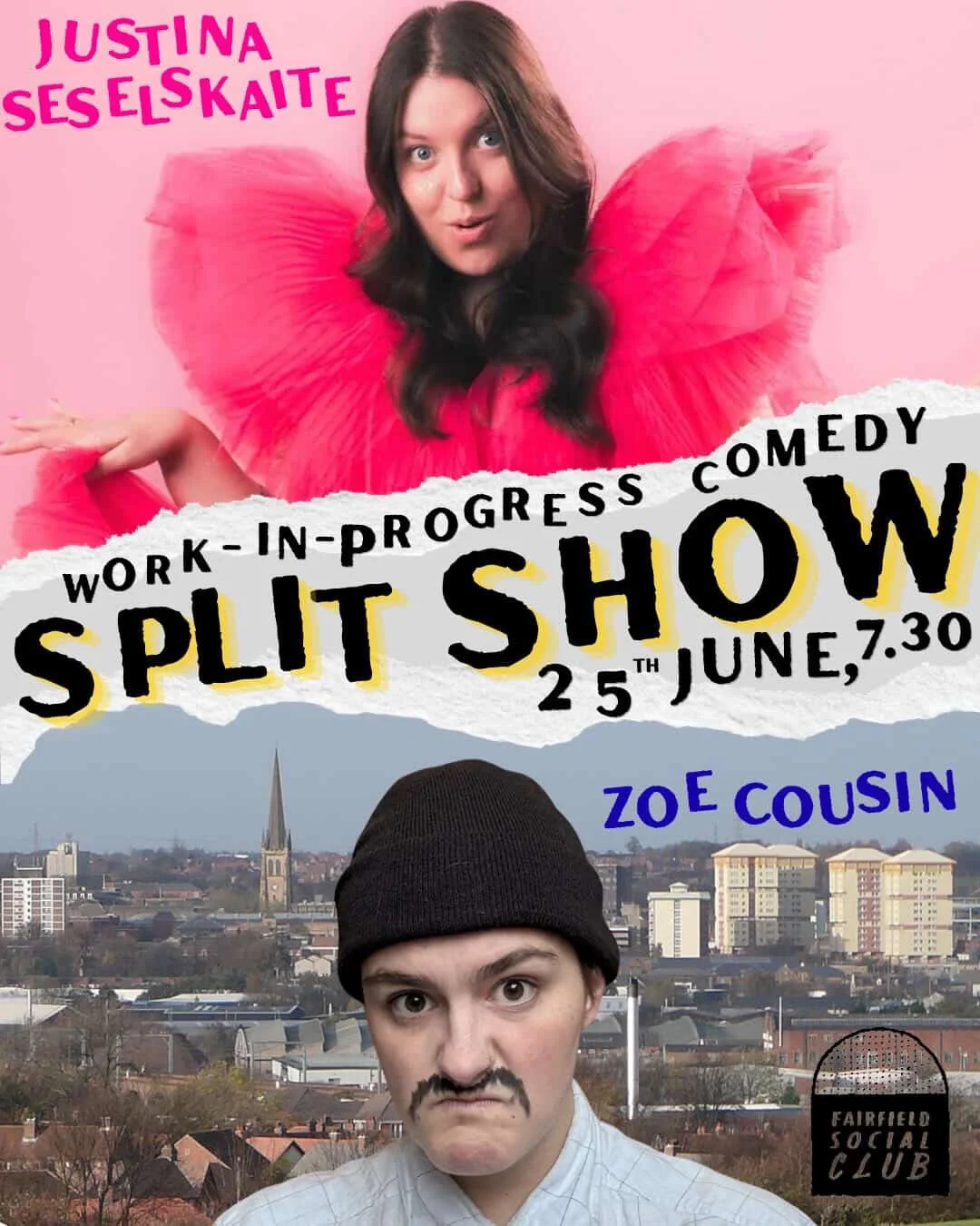 Zoe Cousin and Justina Seselskaite Work In Progres