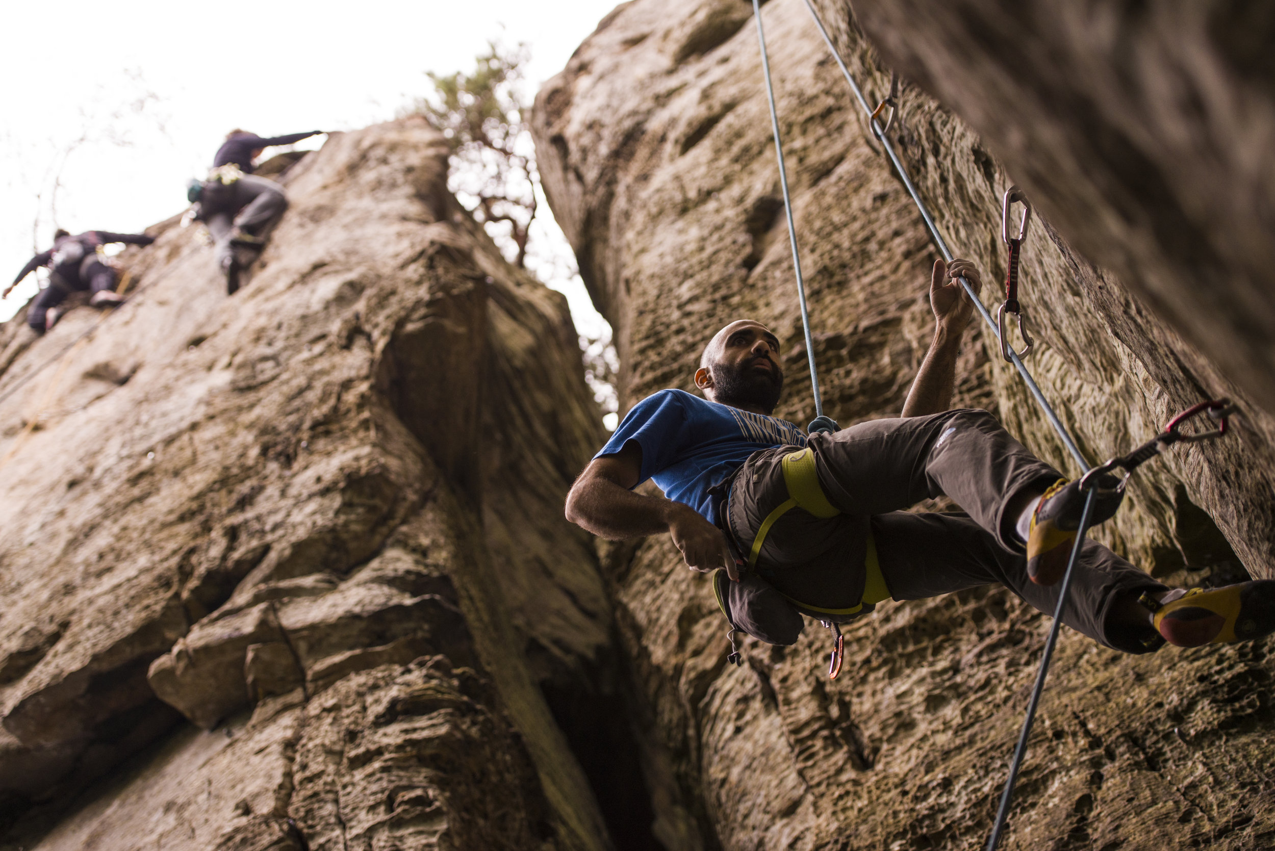 Climbing in Berdorf