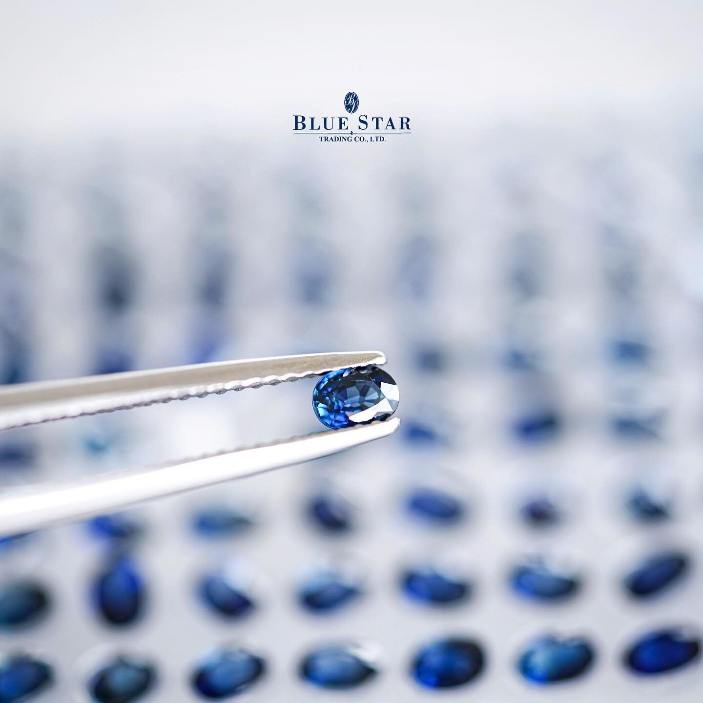 Blue sapphire : a solid connection to wealth and abundance.
&mdash;&mdash;&mdash;&mdash;&mdash;&mdash;&mdash;&mdash;&mdash;&mdash;&mdash;&mdash;
Ovals 4x3mm B8 loupe clean 
Heat treated. 
AV : 0.22ct 

_______________________________________
Blue Sta