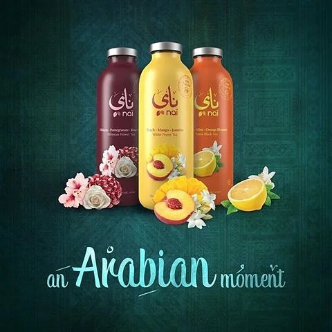 Made with the finest natural ingredients and infused with flavors that are distinctly Arabian, Nai iced teas are 100% natural and brewed in exactly the same way that you make tea at home. Come get one at your nearest Yalla Vending Machine now.