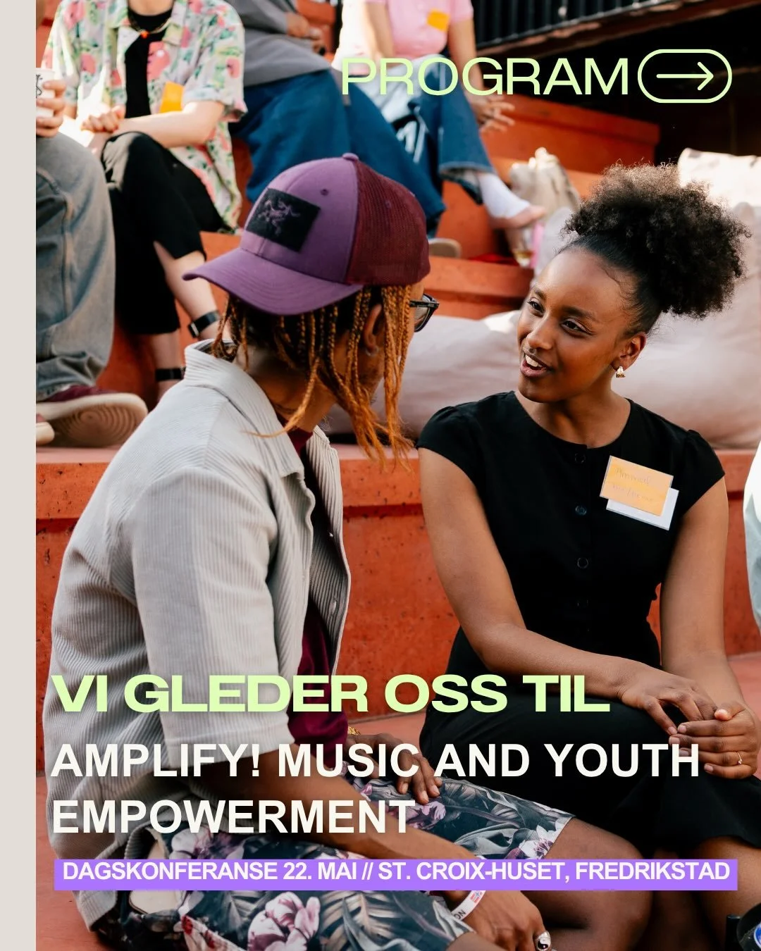 Dagskonferansen AMPLIFY! Music and Youth Empowerment n&aelig;rmer seg, og programmet ligger n&aring; ute p&aring; v&aring;re nettsider. 

Det er fortsatt noen f&aring; plasser igjen - registrer deg via link i bio for &aring; delta p&aring; en sjelden