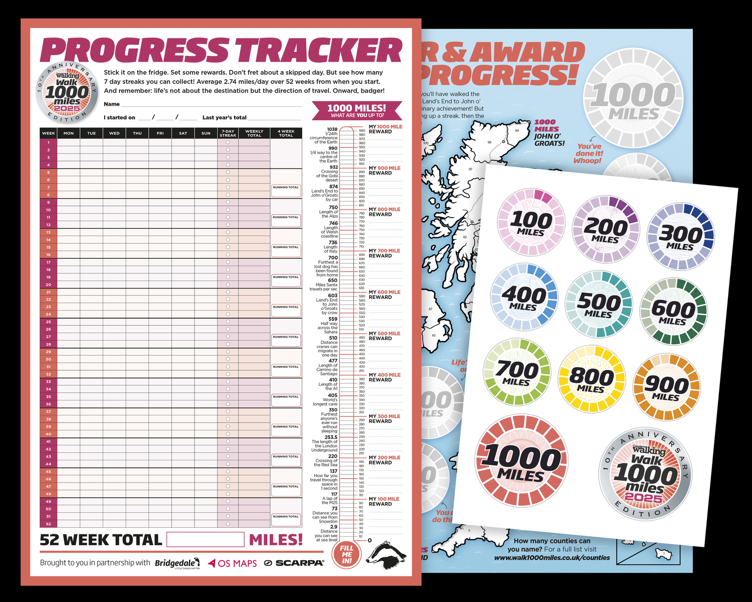 Miles Run Walk Challenge 2021 2025 Miles In 2025 Mini Medal
