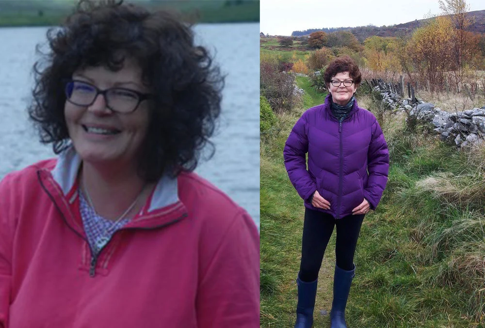 Fayona, before and after.