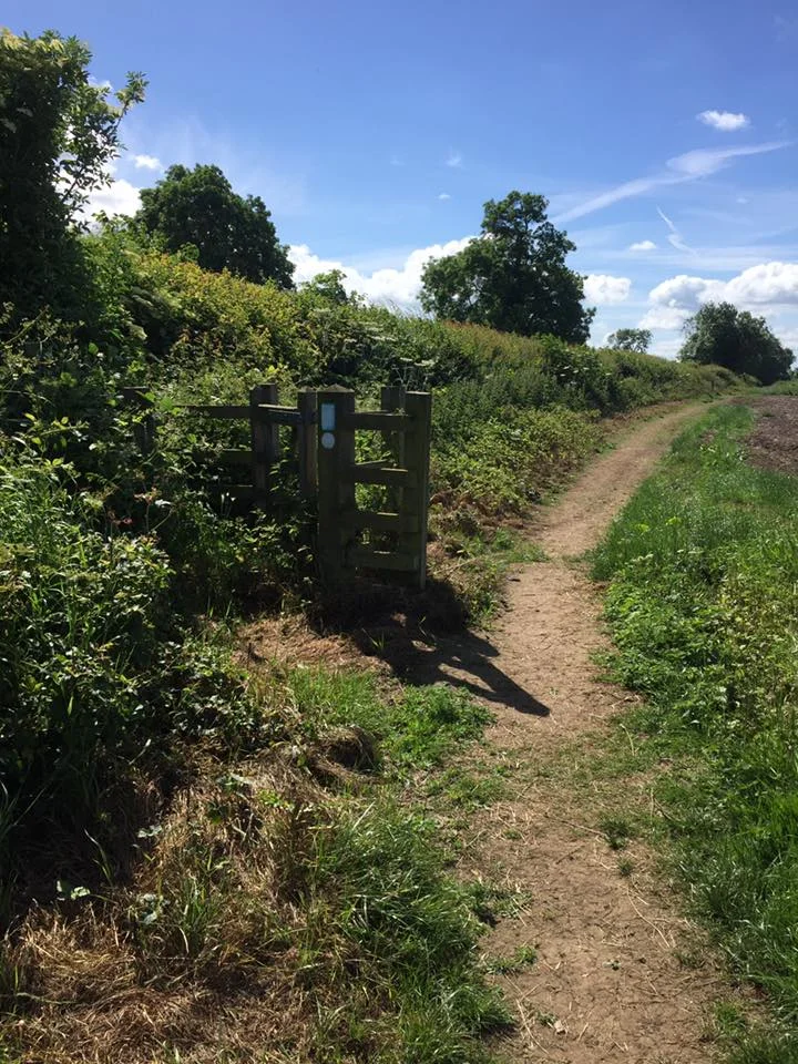 Nikki Payne appreciated the effort of this gate to keep out of walkers' way.