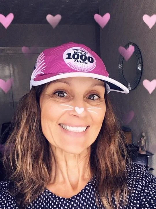 'Love it!!!' – purple berry burst-owner Maria Shields.