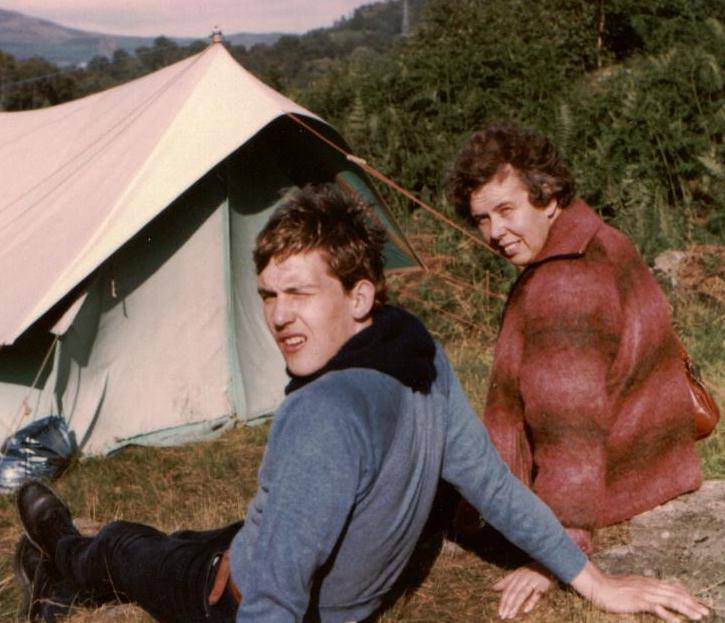 David Kidd – "Scout Camp at Loch Tummel in 1981."