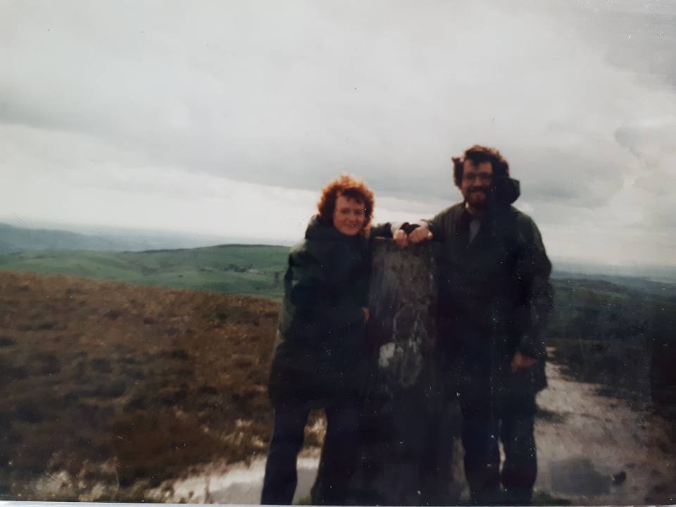 Janice Moorcroft – "Matthew and I way back in 1985 on our honeymoon! (Think it was on Helvellyn)"
