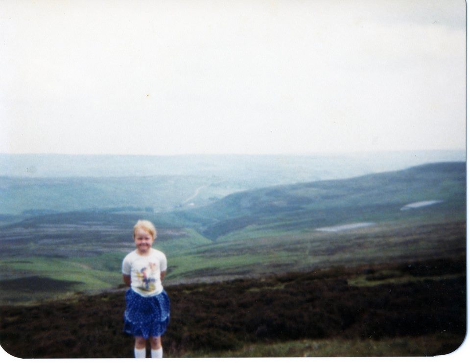 Rachael Brennan – "Think I was near Stanhope in Durham as we usually went to visit family in the holidays."