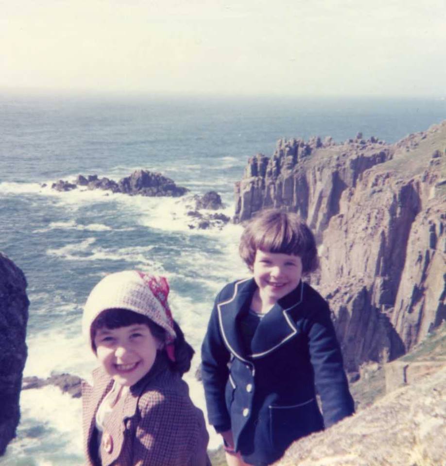 Tracey Todd – "Me and my sister on one of the many walks our Mom and Dad would take us on. Both now in our 40’s we both love walking and are both taking on Hadrian’s wall together in October."