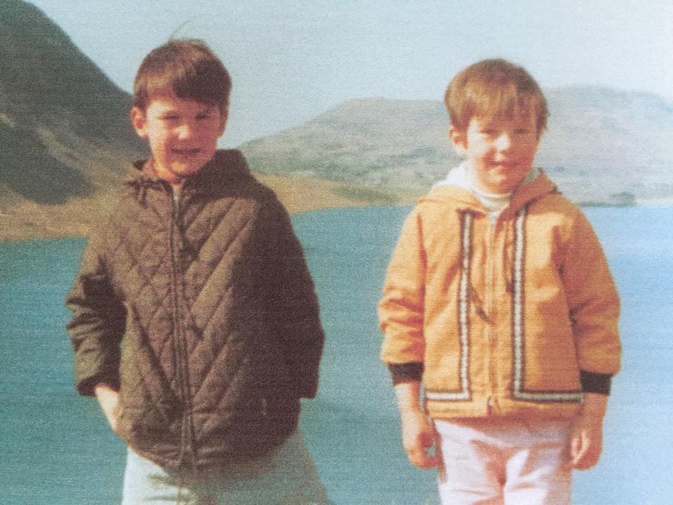 Karen Brooking – "In the Lake District with my brother in the late 1960s"