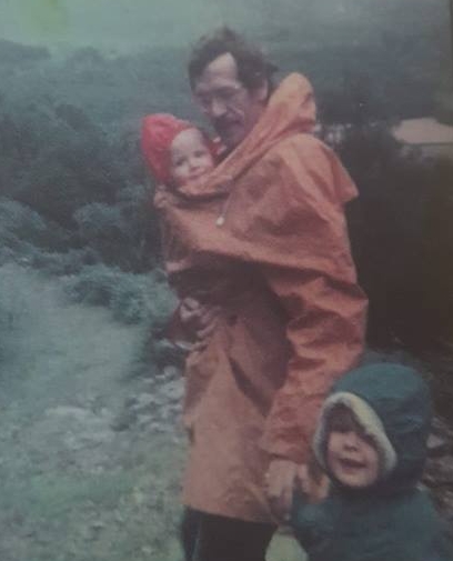 Eleanor McCleary – "With my dad and younger brother (being carried) walking somewhere in the Lakes circa 1980/1981."