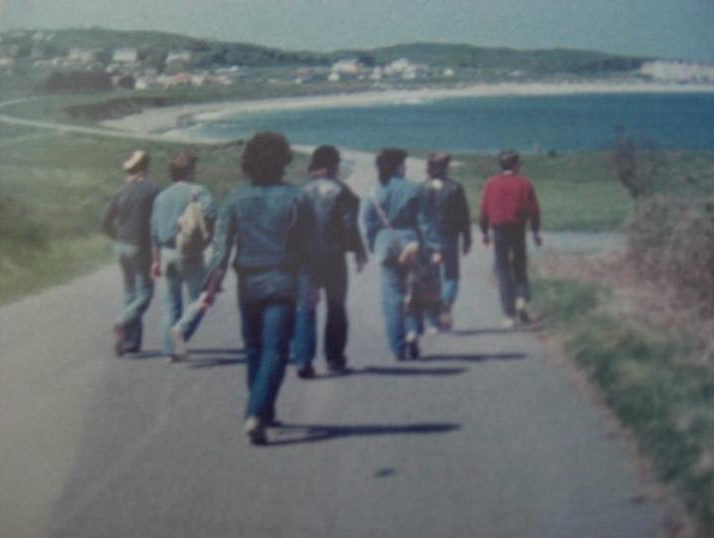 Kim Russell - "Hiking and camping on Alderney in Channel Islands with some friends 1980."