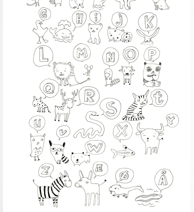 ABC poster